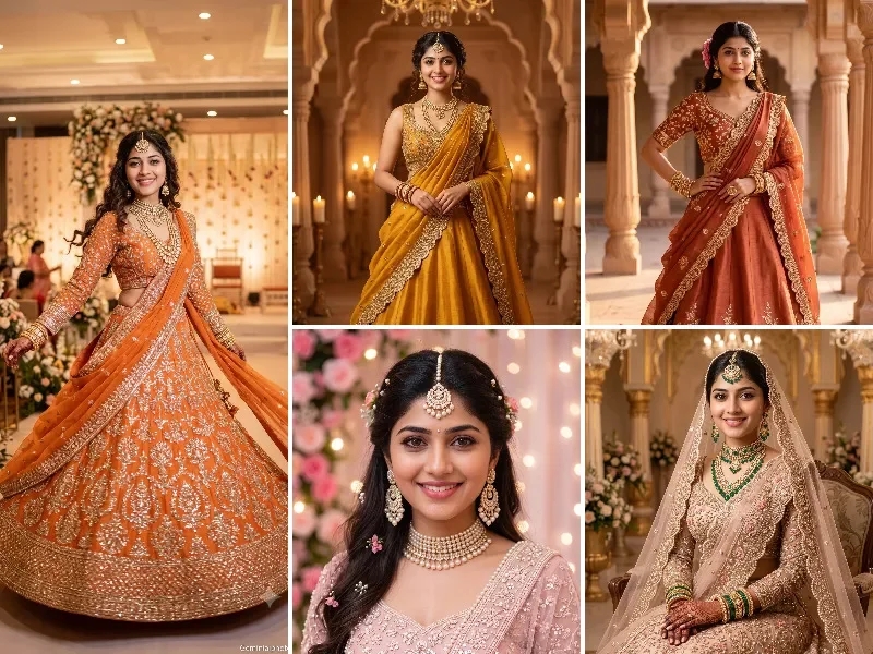 Bridal Lehenga Girl ChatGPT Photo Editing Prompt