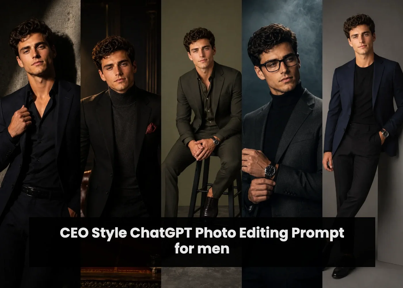 Business Suit CEO ChatGPT Photo Editing Prompt
