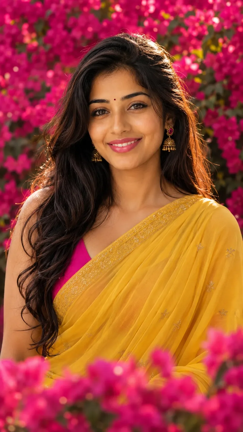 ChatGPT photo Prompts for girl in saree