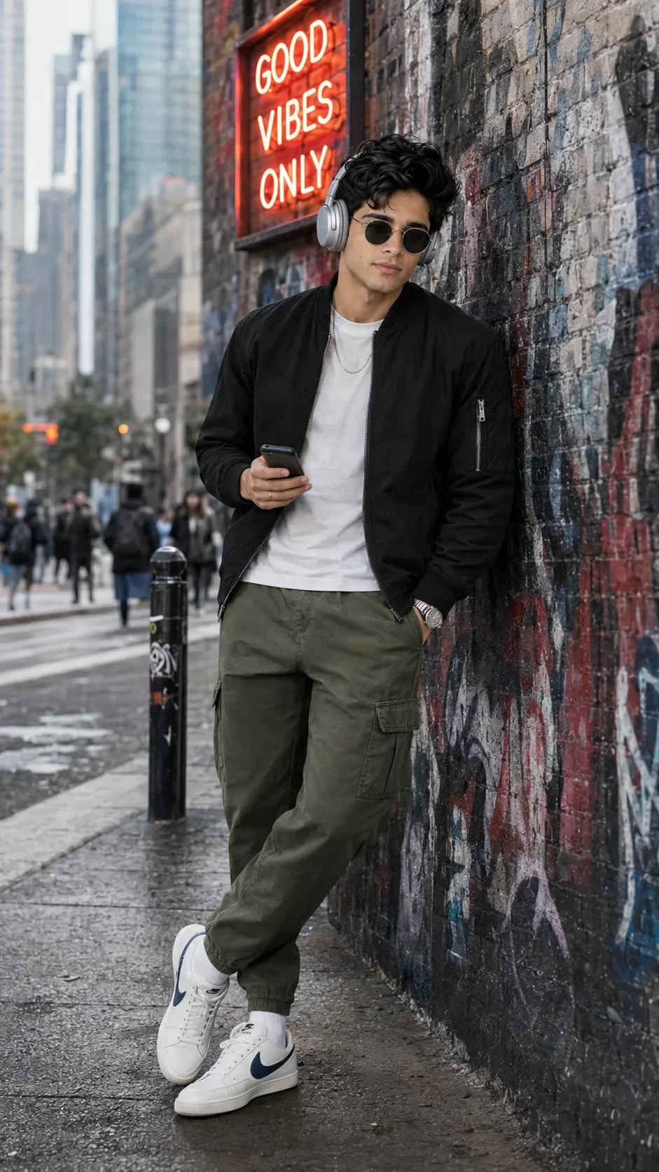 College boy stylish chatgpt photo editing prompt download