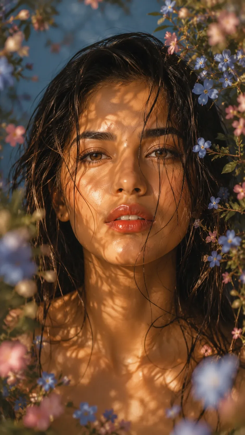 Gemini AI Flower Photo Prompt for Girls