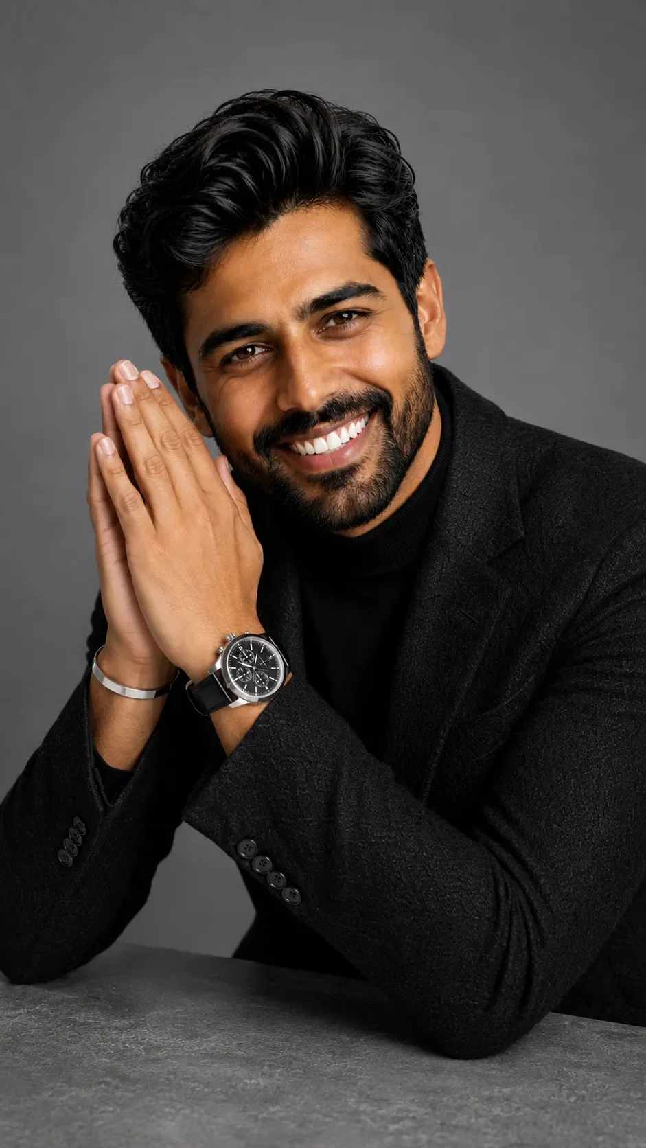 Gemini prompts for linkedin headshots for men