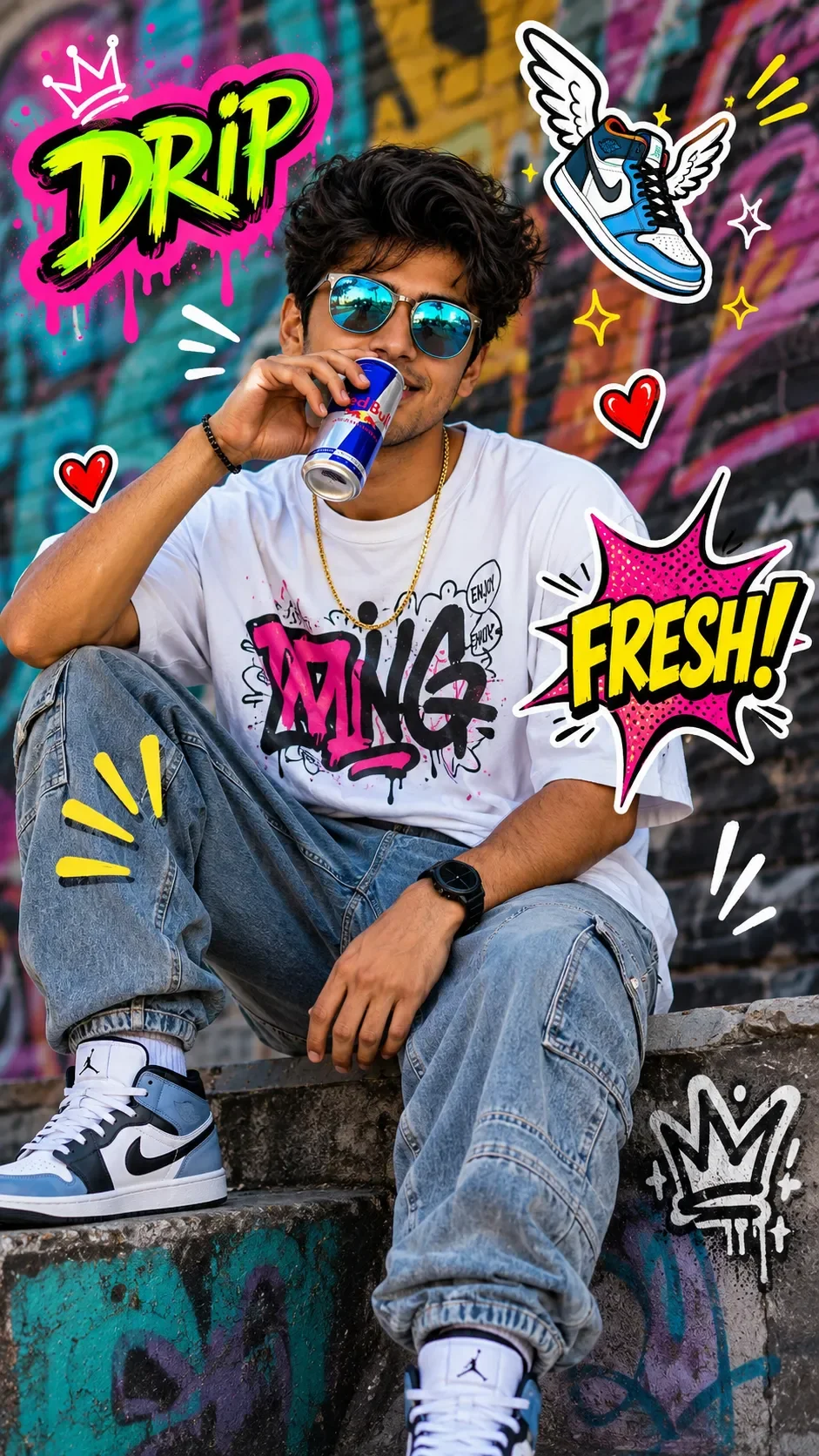 New Instagram trend prompt for boy