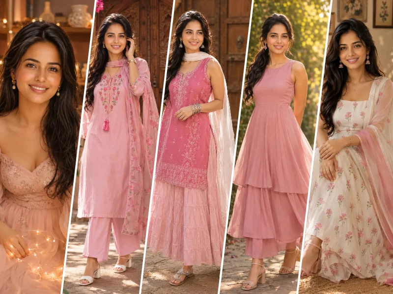 Pink Dress Girl ChatGPT Photo Prompt