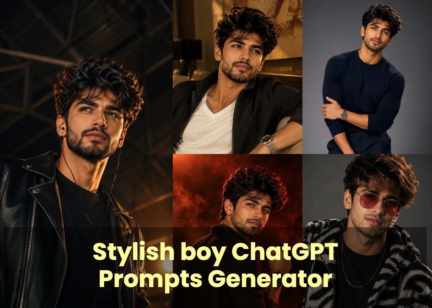 Stylish boy ChatGPT Prompts Generator