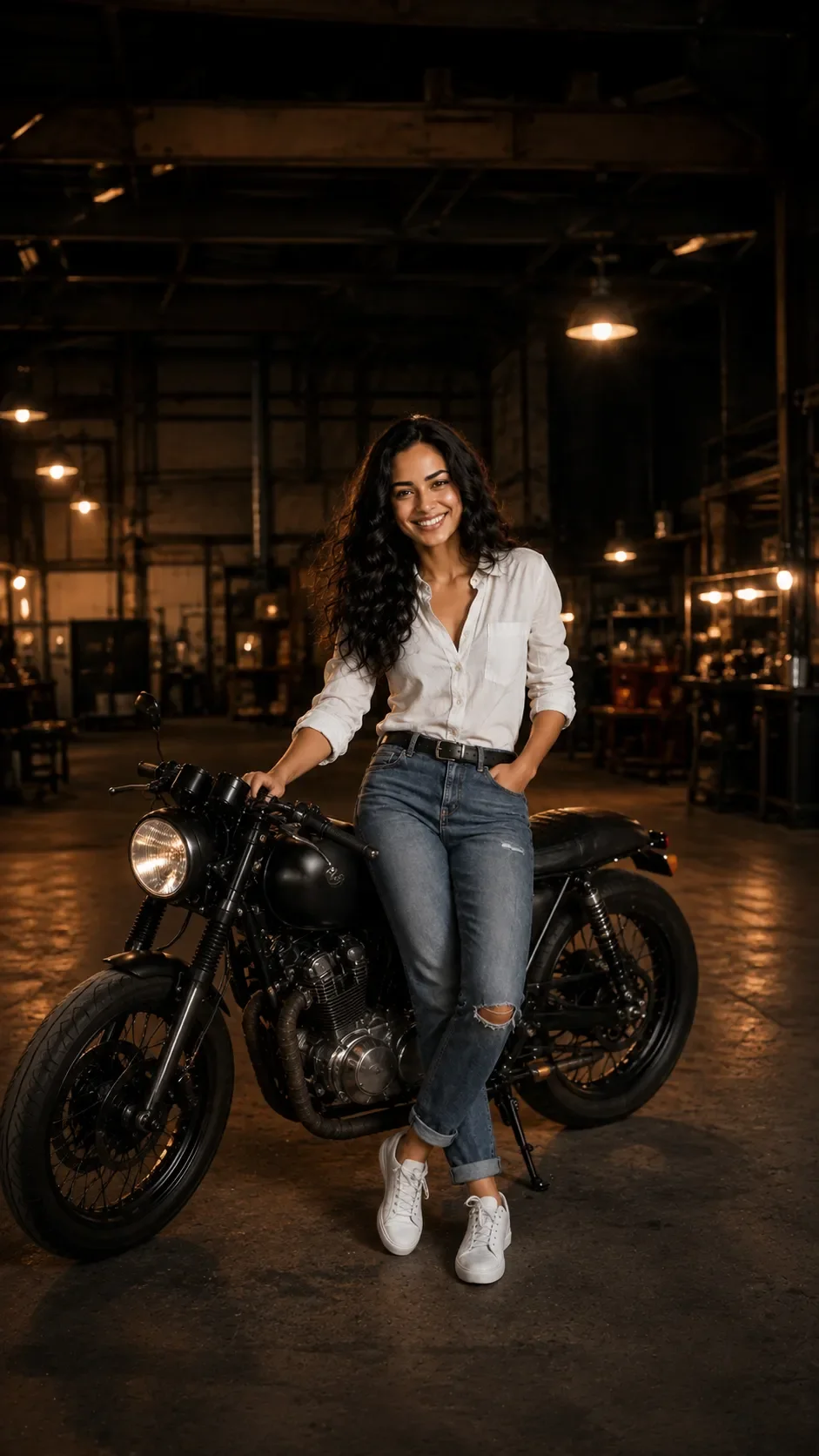 Gemini Bullet bike prompt generator AI photo