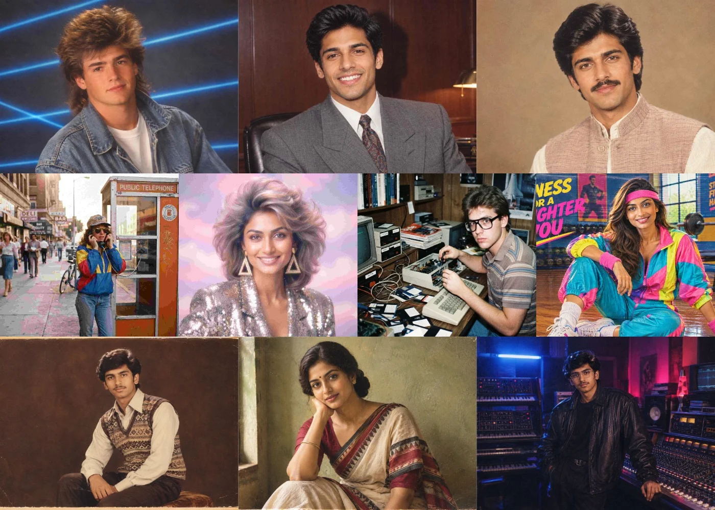 The 1980s AI Photo Trend: Evolution, Visual Mechanics, and Prompt Engineering