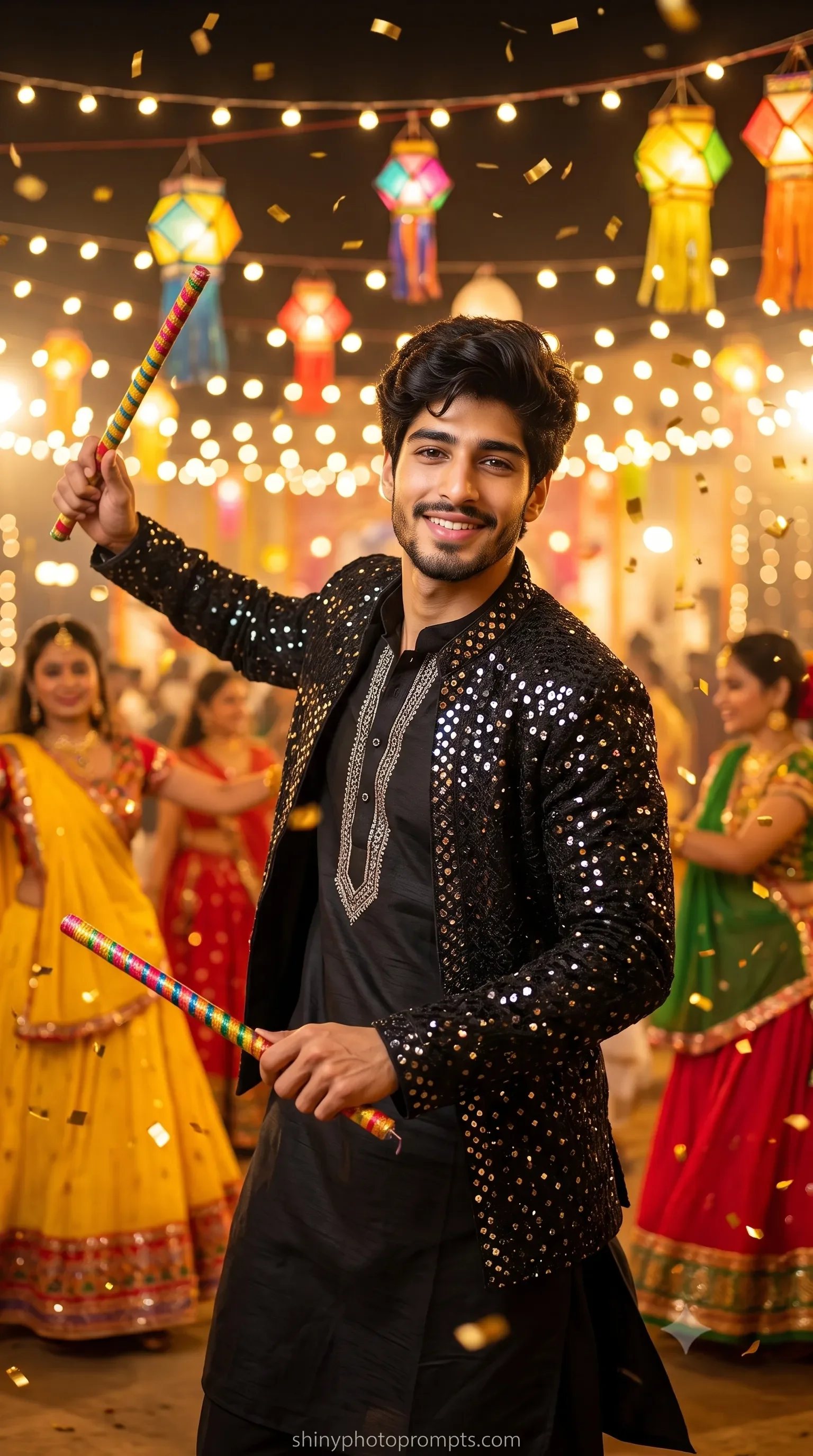 Garba prompt for men 2026