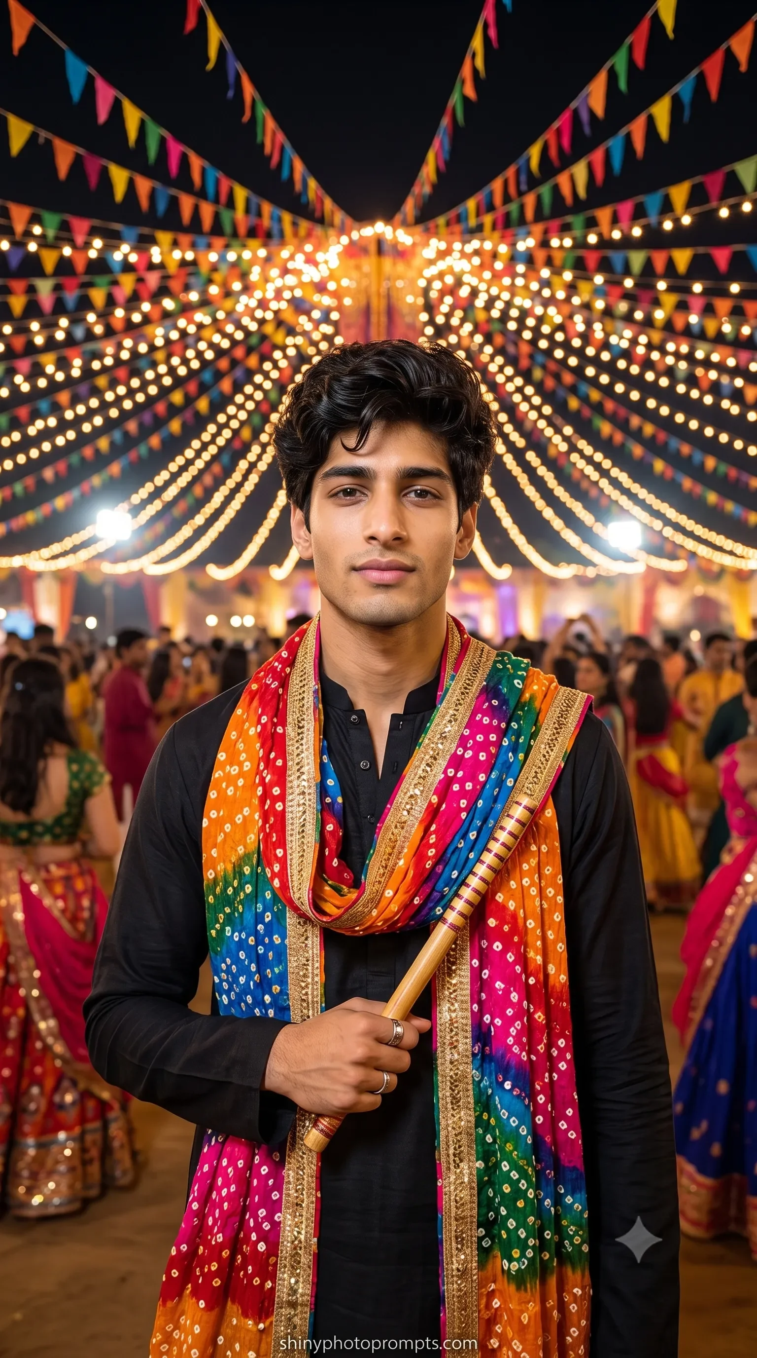 Navratri prompt for Gemini men copy-paste